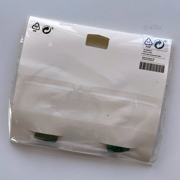 IKEA VINTER 2021 Garland, handmade Christmas tree shaped/green, 2 yard - Picture 6 of 14